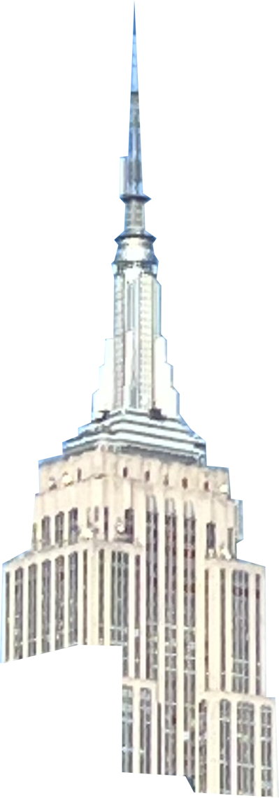 t4 hover, empire state building in daylight